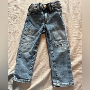 Old Navy toddler skinny Distressed Blue Jeans